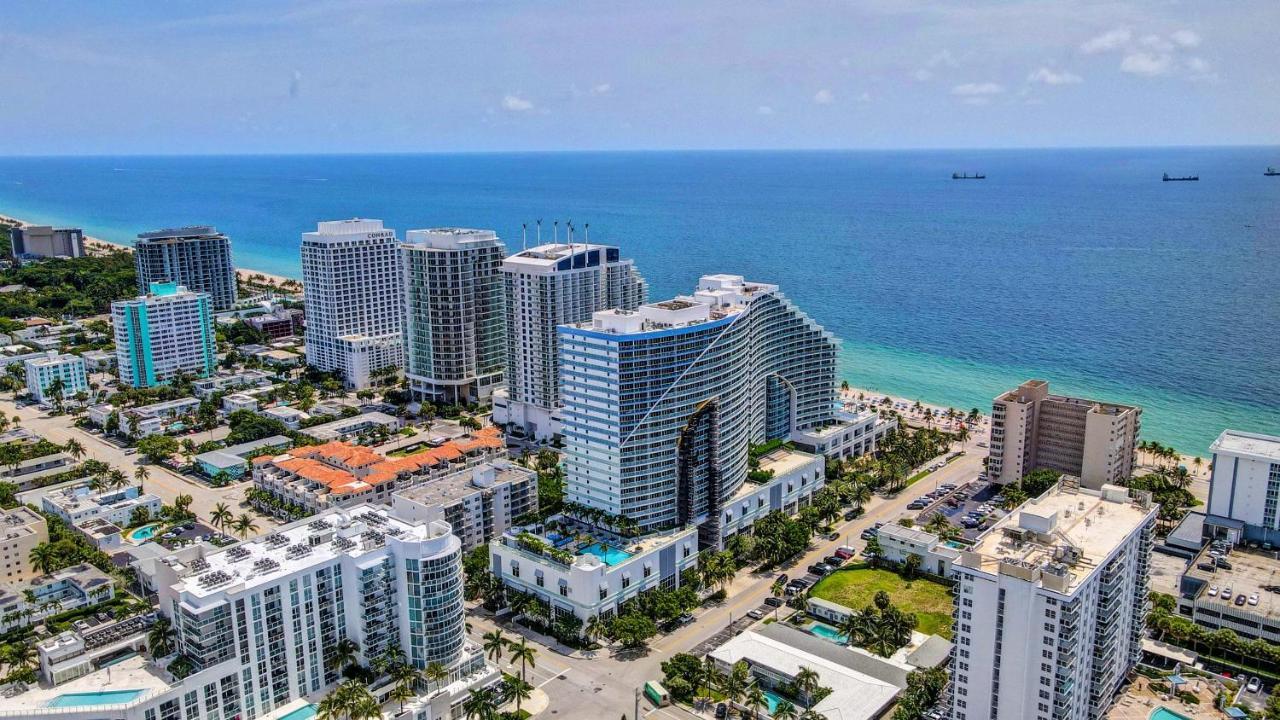 Last Min Weeknd Sale! Luxury Corner 1 Bedroom W Residence With Fantastic Intercoastal Views, Pool & Hot Tub Fort Lauderdale Exterior foto